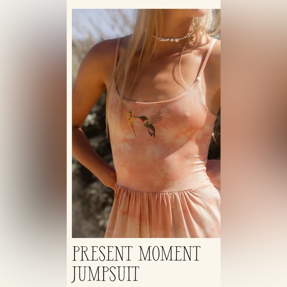 Purusha People NIB Present Moment Jumpsuit